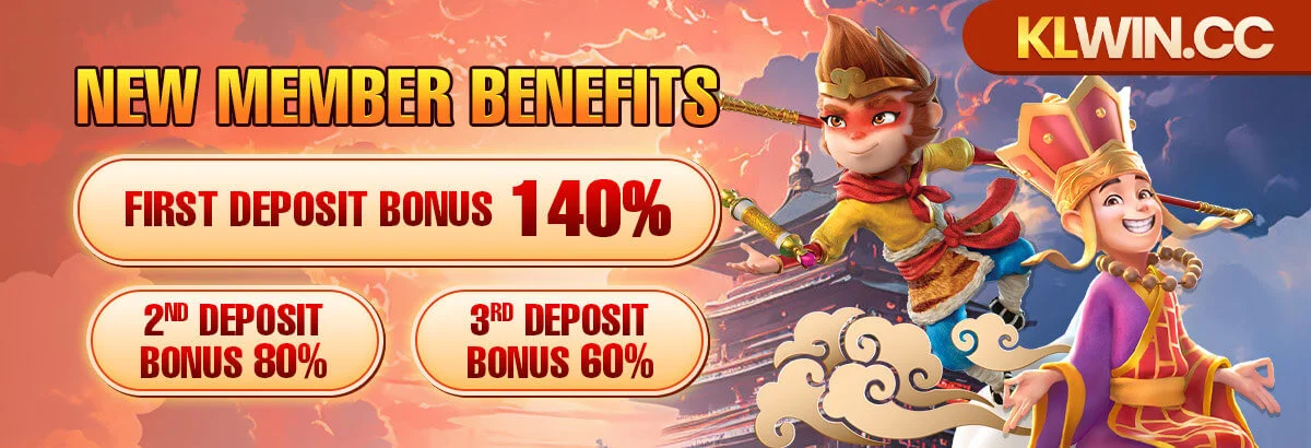 KLWIN new member benefits — first deposit up to 140%