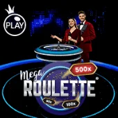Mega Roulette live game with up to 500x multipliers
